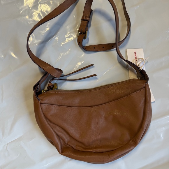 Lucky Brand Seth Leather Crossbody Bag - Picture 7 of 7